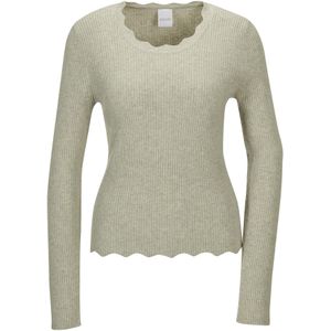 MADELEINE Trui  zilvergrijs