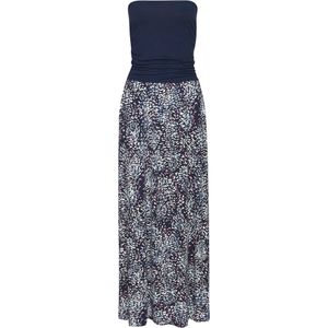 Strandjurk - Blauw Gedessineerd - All-over Print - Mouwloos