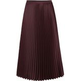 Tatuum - Brimi - Midi Plooirok - Licht Glanzend Satijnstof