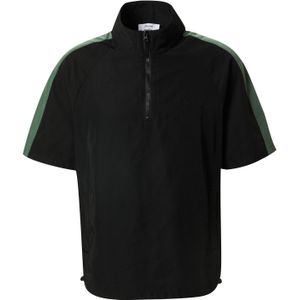 Sinned x ABOUT YOU Shirt 'Theo'  olijfgroen / zwart