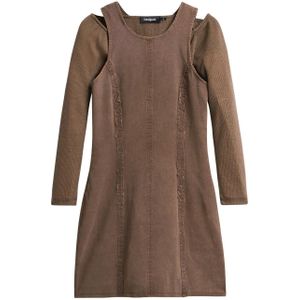 Desigual Jurk  bruin