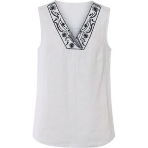 heine Top  nachtblauw / wit