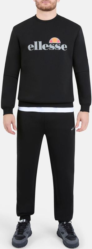 Sweatshirt met labelprint, model 'CORVARO'