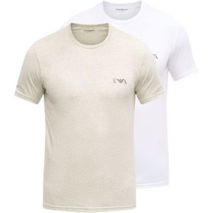 Emporio Armani Onderhemd  beige gemêleerd / zwart / wit