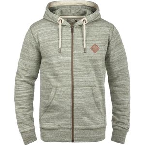 !Solid Sweatvest 'Craig'  groen gemêleerd