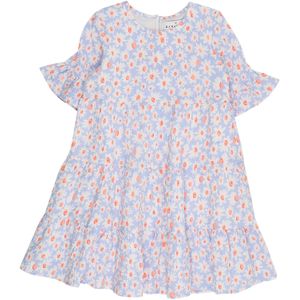 Danamade - Jurk - Pastellila - Koraal - Jerseyjurken