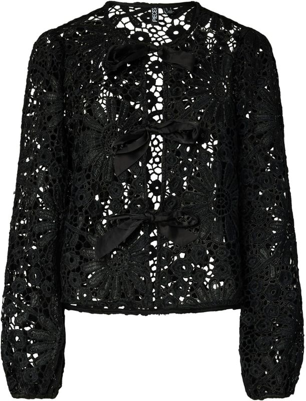 PIECES Blouse 'PCNova'  zwart