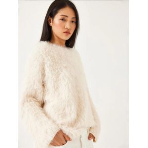 Bianco Lucci Oversized trui  crème