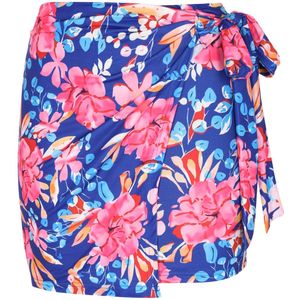 NALLY Rok 'Fashion Look'  blauw / azuur / lichtroze / rood