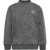 Hummel - Sweatshirt - Grijs Gemêleerd - Losse Pasvorm - Lange Mouw