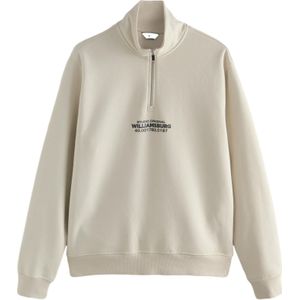 Next Sweatshirt  ecru / zwart