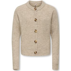 ONLY GIRLS Gebreid vest 'KOGCAMILLA'  greige