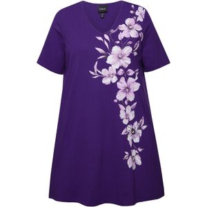 Ulla Popken Shirt  sering / donkerlila