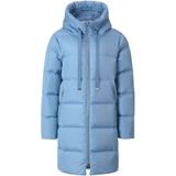 Rich & Royal - Wintermantel - Blauw - Gewatteerd - Met Capuchon
