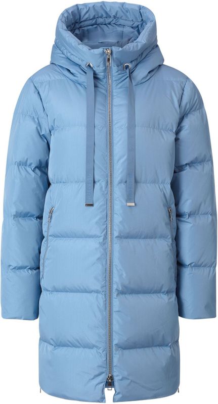 Rich & Royal - Wintermantel - Blauw - Gewatteerd - Met Capuchon