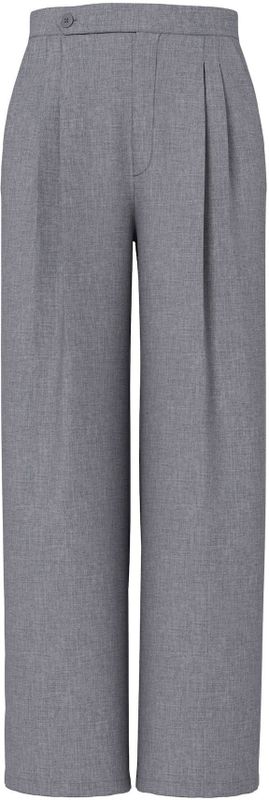 PIECES Broek 'PCNINA'  grijs