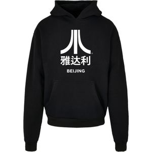 F4NT4STIC Sweatshirt 'Atari Beijing white Retro Arcade Games'  zwart / wit