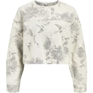 OBJECT Tussenjas 'OBJDarmi'  zwart / wit