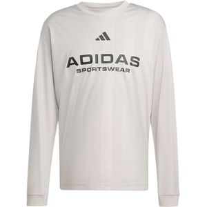 adidas - TIRO LSJSY Q4 - Sportshirt - Metallic Grey - Lange Mouwen