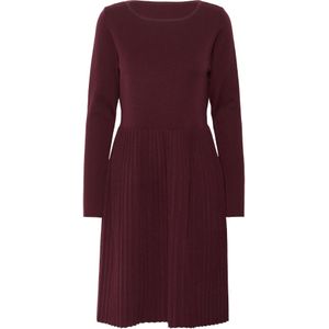 CULTURE Gebreide jurk 'CULuci'  wijnrood