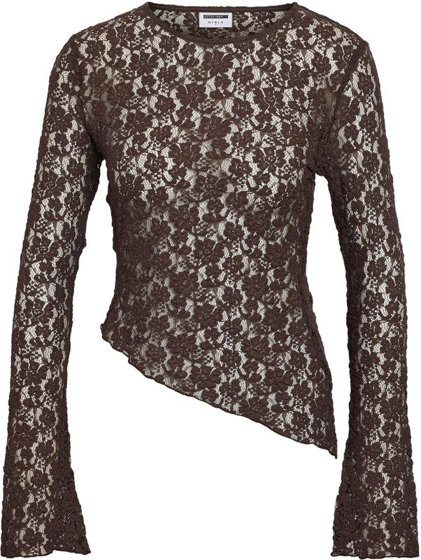 Noisy may Shirt 'NMMIRIAM'  chocoladebruin