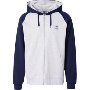 Iriedaily Sweatvest 'De College 2'  navy / grijs gemêleerd