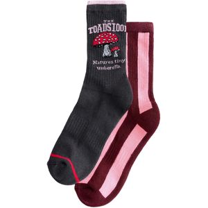 Next Sokken  rosa / rood / bourgogne / zwart