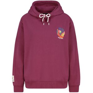 Sublevel Sweatshirt  enziaan / bessen / donkeroranje / rosa