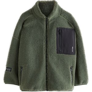 Next Fleece jas  groen