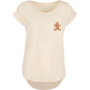 F4NT4STIC Shirt 'Gingerbread Lebkuchen'  sand / gemengde kleuren
