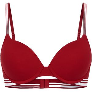 C&City BH  wijnrood / wit