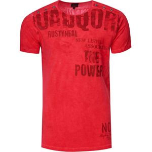 Rusty Neal - T-shirt - Katoen - Normale Pasvorm