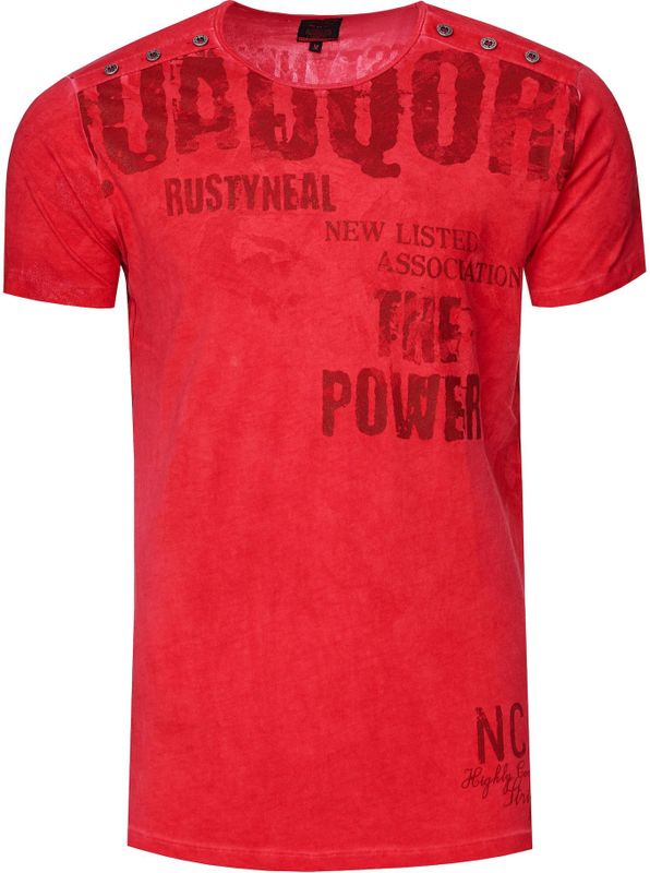 Rusty Neal - T-shirt - Katoen - Normale Pasvorm