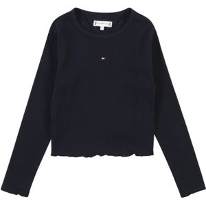 Tommy Hilfiger Longsleeve ESSENTIAL RIB Donkerblauw