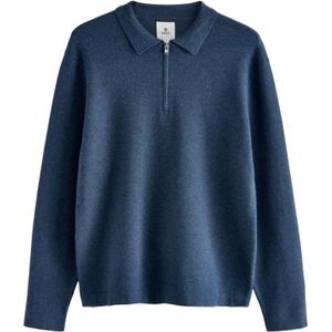 Next Trui  blauw gemêleerd