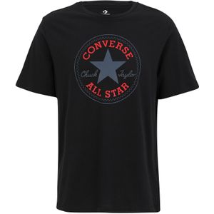 CONVERSE Shirt 'ARCH'  donkergrijs / rood / zwart