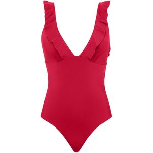 SEA LEVEL Badpak 'Frill Essentials'  rood