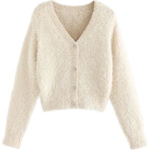 Next Gebreid vest  beige
