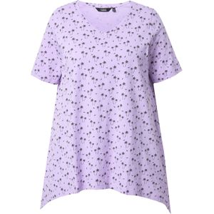 Ulla Popken Shirt  aubergine / lavendel