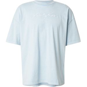 Karl Kani Shirt  lichtblauw / wit