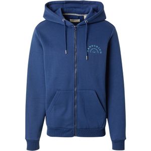 BLEND Sweatvest  saffier / lichtblauw / pasteelgeel / wit