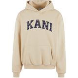 Karl Kani Sweatshirt 'Serif'  sand / indigo / wit