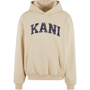 Karl Kani Sweatshirt 'Serif'  sand / indigo / wit