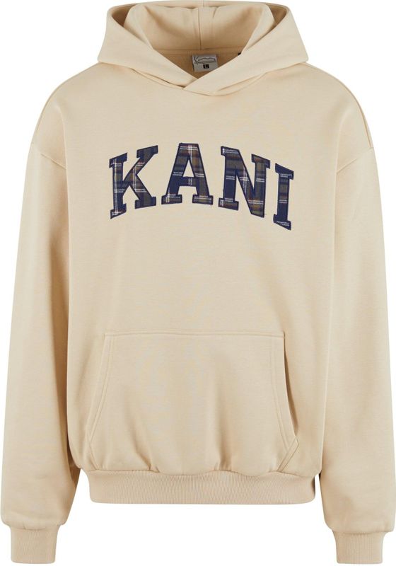 Karl Kani Sweatshirt 'Serif'  sand / indigo / wit