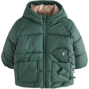 Next Mantel  grijs / groen / wit