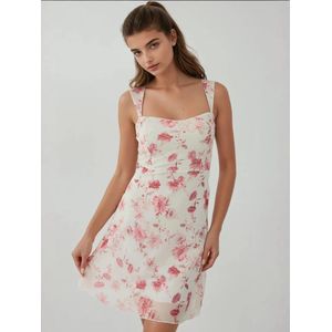 Hiccup Jurk  rosa / oudroze / donkerroze / wit