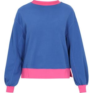 usha BLUE LABEL Sweatshirt  royal blue/koningsblauw / pink