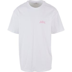 Lost Youth Shirt 'Slay Or Play'  blauw / lila / oudroze / wit