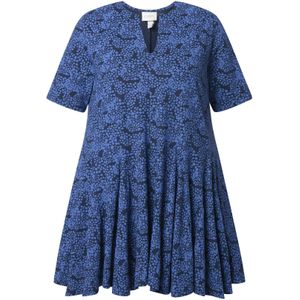 Ulla Popken Shirt  marine / zwart