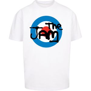 F4NT4STIC Shirt 'The Jam Band Classic Logo'  blauw / rood / zwart / wit